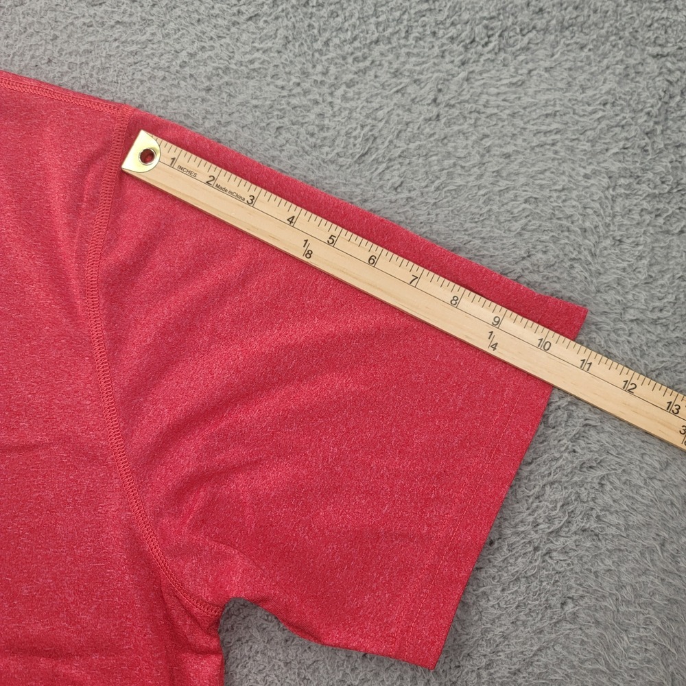 Reebok Shirt Mens 3XL‎ Red Tee Crew Neck Short Sleeve Sports Running Walking - Picture 12 of 12